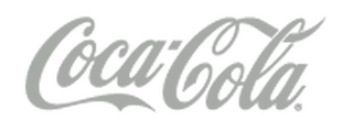 COCA COLA LOGO GREY