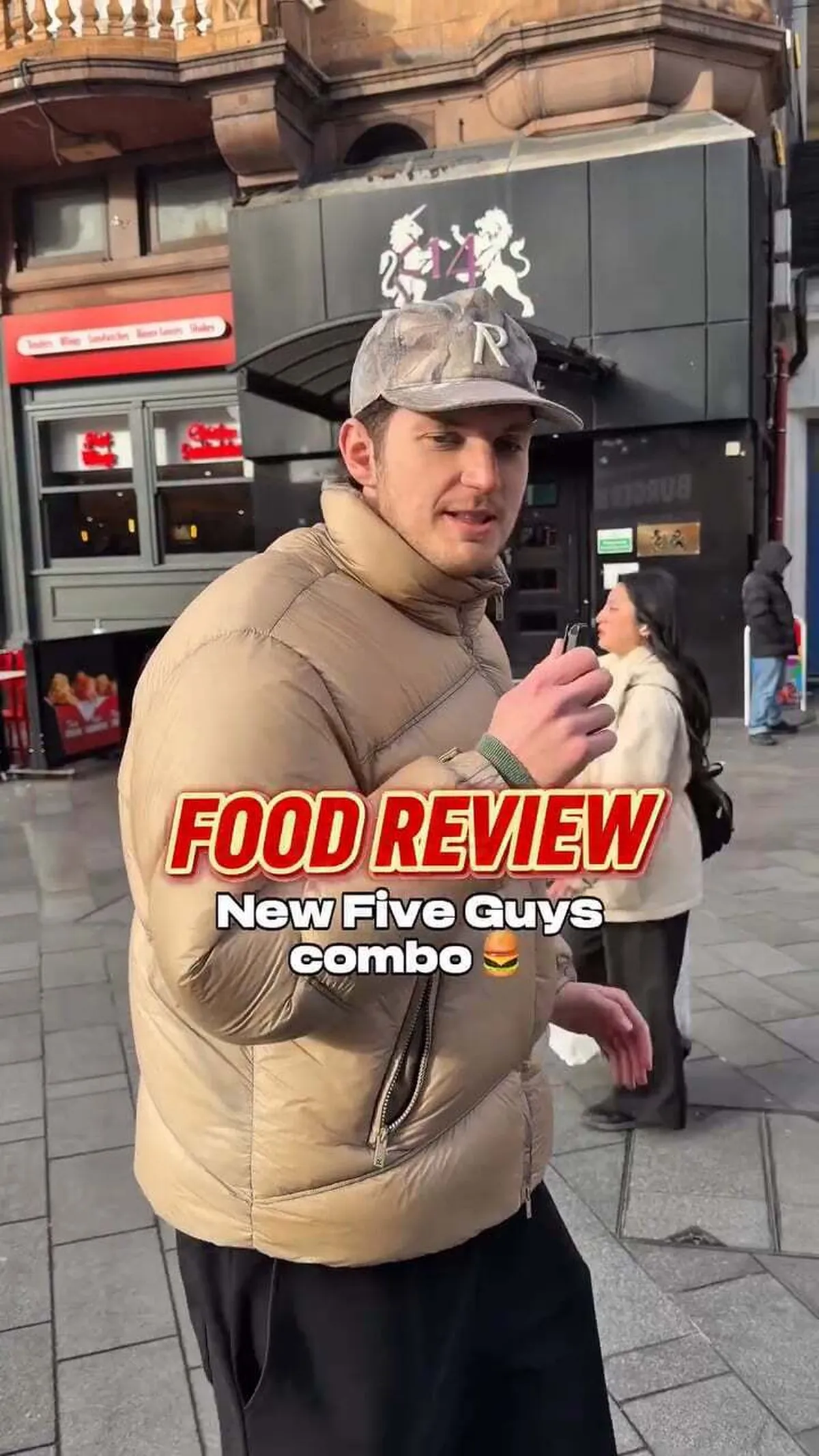 Calum Goddard x Five Guys Thumbnail